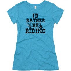 Ladies Slim Fit Super Soft Triblend Tee