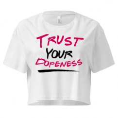 Ladies Festival Cali Crop Top Tee