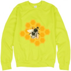 Unisex Neon Crewneck Sweatshirt