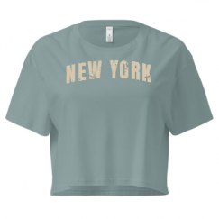 Ladies Festival Cali Crop Top Tee