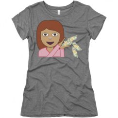 Ladies Slim Fit Super Soft Triblend Tee