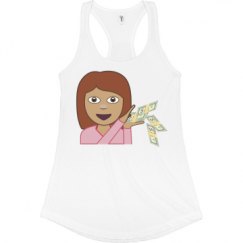 Ladies Slim Fit Racerback Tank Top
