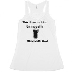 Ladies Flowy Racerback Tank