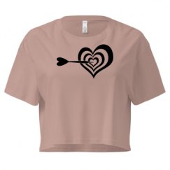 Ladies Festival Cali Crop Top Tee