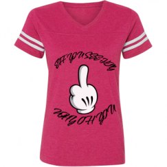 Ladies Relaxed Fit Vintage Sports Tee