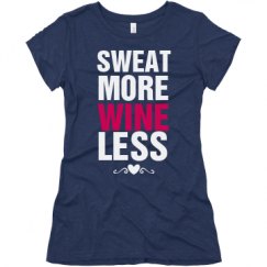 Ladies Slim Fit Super Soft Triblend Tee