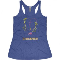 Ladies Slim Fit Super Soft Racerback Triblend Tank
