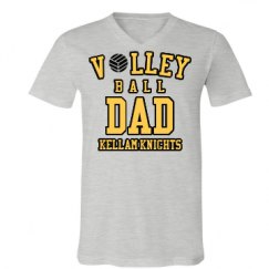 Unisex V-Neck Jersey Tee