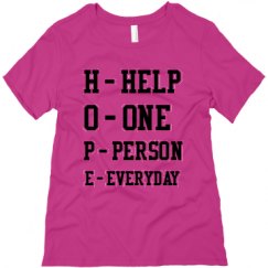 Ladies Relaxed Fit Tee