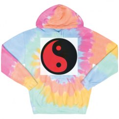 Unisex Tie-Dye Fleece Hoodie
