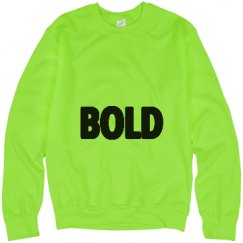 Unisex Neon Crewneck Sweatshirt