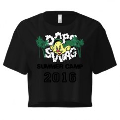 Ladies Festival Cali Crop Top Tee