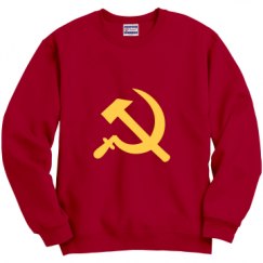 Unisex Film and Foil Crewneck Sweatshirt