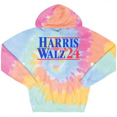 Unisex Tie-Dye Fleece Hoodie