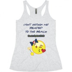 Ladies Slim Fit Super Soft Racerback Triblend Tank