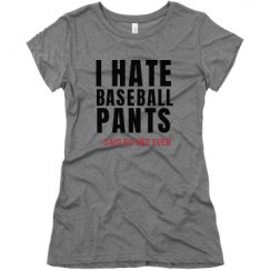 Ladies Slim Fit Super Soft Triblend Tee