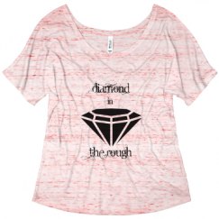 Ladies Flowy Slouchy Tee
