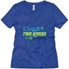 Ladies Relaxed Fit V-Neck Tee