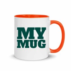 11oz Ceramic Mug with Color Inside