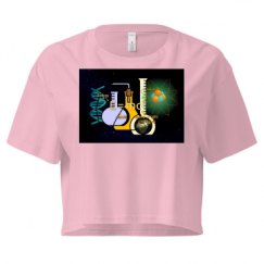 Ladies Festival Cali Crop Top Tee