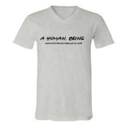 Unisex V-Neck Jersey Tee