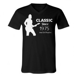 Unisex V-Neck Jersey Tee