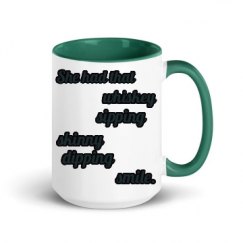 15oz Ceramic Mug with Color Inside