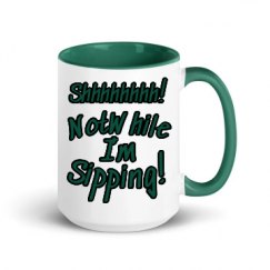 15oz Ceramic Mug with Color Inside