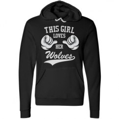 Unisex Fleece Pullover Midweight Hoodie