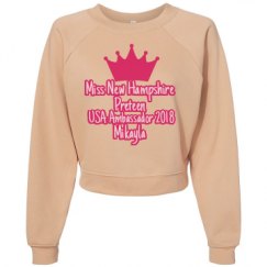 Women's Raglan Pullover Fleece
