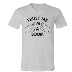 Unisex V-Neck Jersey Tee