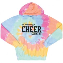 Unisex Tie-Dye Fleece Hoodie