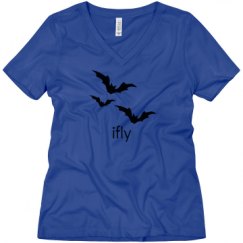Ladies Relaxed Fit V-Neck Tee