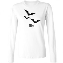 Ladies Relaxed Fit Basic Long Sleeve Tee