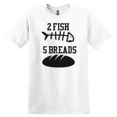 Yellow tee w/black graphic