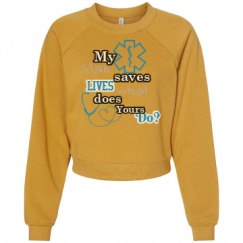 Women's Raglan Pullover Fleece