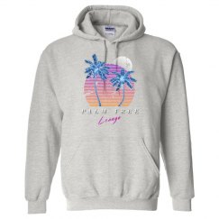 Palm Tree Lounge Hoodie (Gray)