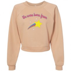 Women's Raglan Pullover Fleece