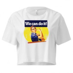 Ladies Festival Cali Crop Top Tee