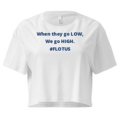 Ladies Festival Cali Crop Top Tee