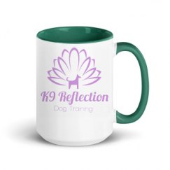 15oz Ceramic Mug with Color Inside