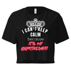 Ladies Festival Cali Crop Top Tee