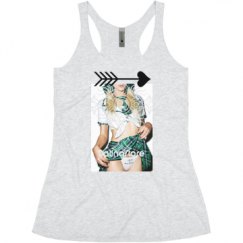 Ladies Slim Fit Super Soft Racerback Triblend Tank