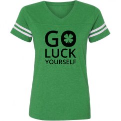 Ladies Relaxed Fit Vintage Sports Tee