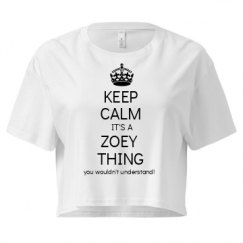 Ladies Festival Cali Crop Top Tee