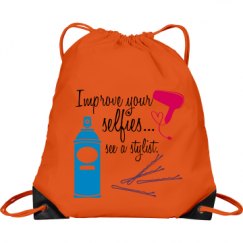 Port & Company Drawstring Cinch Bag