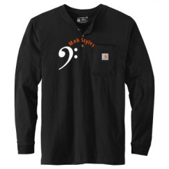Unisex Carhartt Long Sleeve Henley Tee