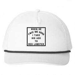 Snapback Five-Panel Rope Hat