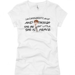 Ladies Slim Fit Basic Promo Jersey Tee