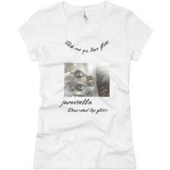 Ladies Slim Fit Basic Promo Jersey Tee